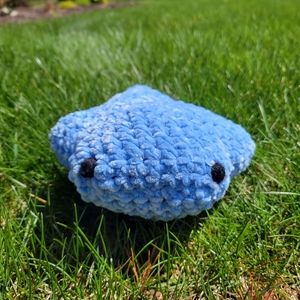 Crocheted Stingray Stuffie